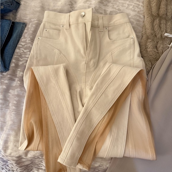 Mugler White spiral jeans - Picture 5 of 5